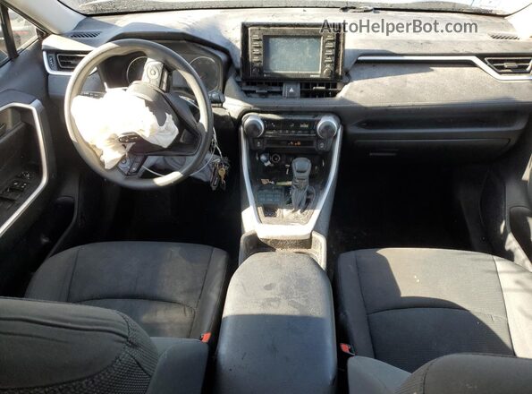 2T3F1RFV4LW090381 2020 TOYOTA RAV4 Black Вид задніх сидінь