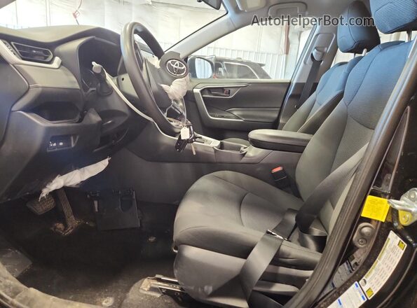 2T3F1RFV4MC191097 2021 TOYOTA RAV4 Black წინა სალონის ხედი