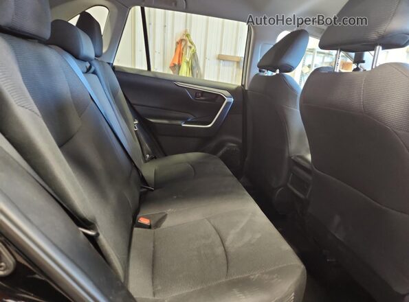 2T3F1RFV4MC191097 2021 TOYOTA RAV4 Black უკანა სალონის ხედი