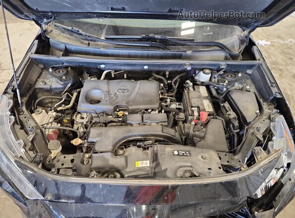 2T3F1RFV4MC191097 2021 TOYOTA RAV4 Black ძრავის განყოფილების ხედი