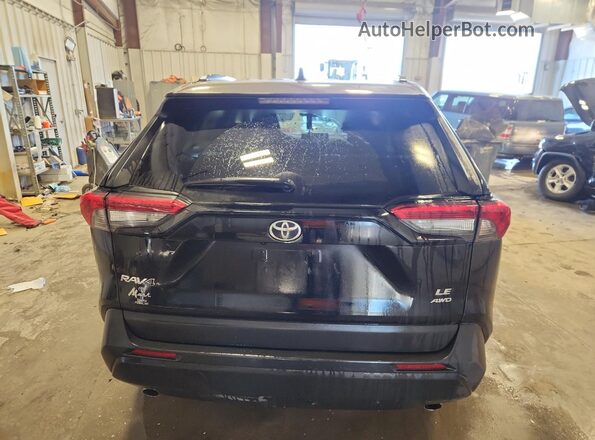 2T3F1RFV4MC191097 2021 TOYOTA RAV4 Black უკანა ხედი