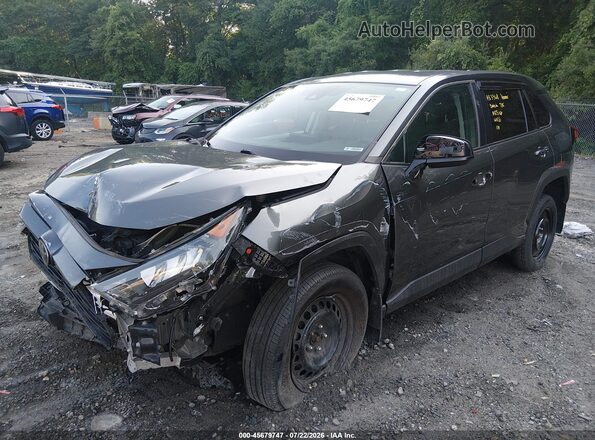 2T3F1RFV4NC260971 2022 TOYOTA RAV4 Gray Передня ліва чверть