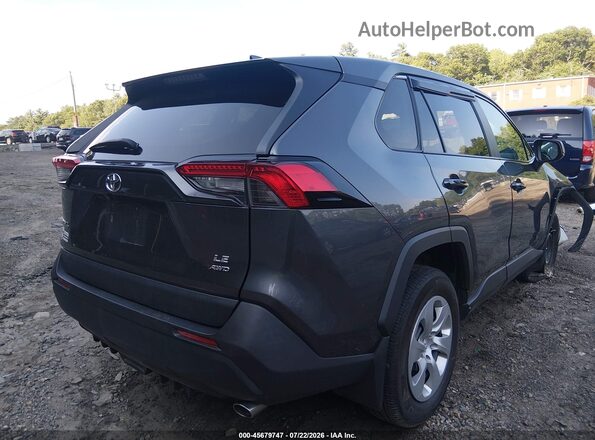 2T3F1RFV4NC260971 2022 TOYOTA RAV4 Gray Задня права чверть