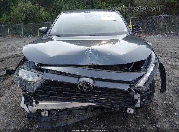 2T3F1RFV4NC260971 2022 TOYOTA RAV4 Gray Вид щитка приладів