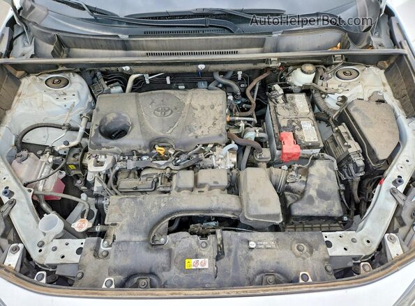 2T3F1RFV4NC307206 2022 TOYOTA RAV4 White Widok wnętrza z tyłu