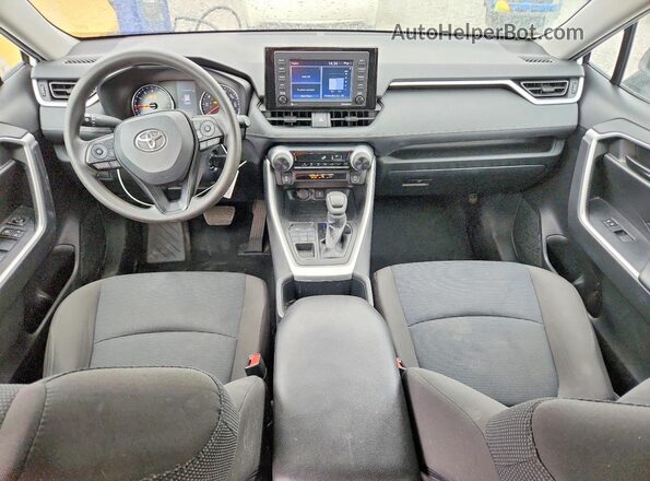 2T3F1RFV4NW263979 2022 TOYOTA RAV4 White Առջևի վահանակի տեսք