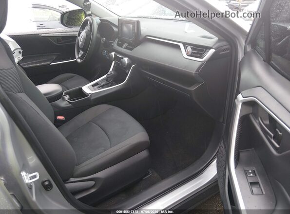 2T3F1RFV4NW291751 2022 TOYOTA RAV4 Silver Widok wnętrza z przodu
