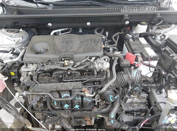 2T3F1RFV4NW291751 2022 TOYOTA RAV4 Silver Widok z tyłu