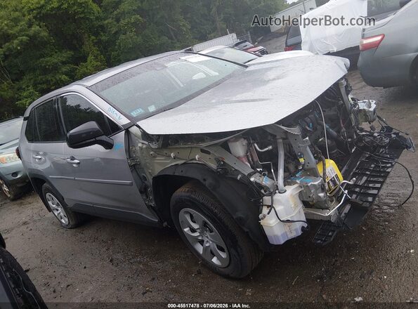 2T3F1RFV4NW291751 2022 TOYOTA RAV4 Silver Widok wnętrza 360 stopni