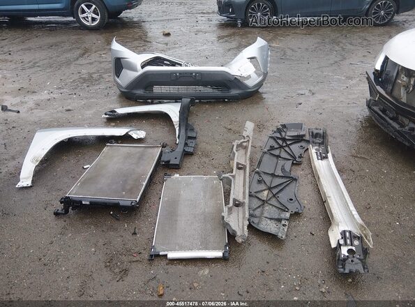2T3F1RFV4NW291751 2022 TOYOTA RAV4 Silver Widok zestawu wskaźników