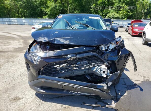 2T3F1RFV4NW315093 2022 TOYOTA RAV4 Black Դիմացի տեսք