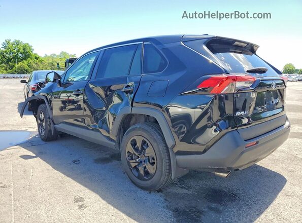 2T3F1RFV4NW315093 2022 TOYOTA RAV4 Black Հետևի ձախ
