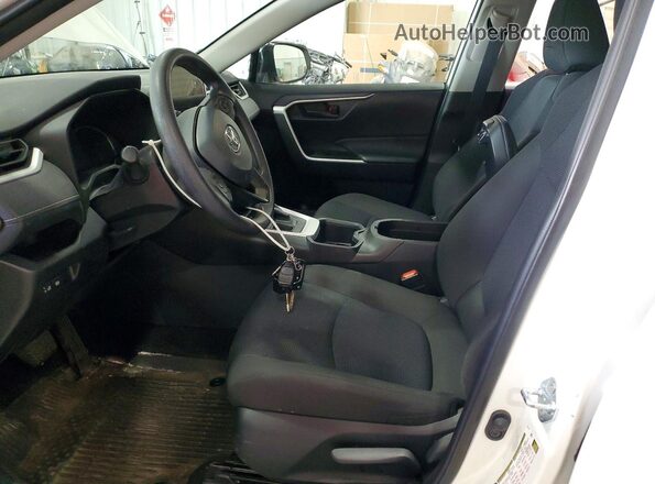 2T3F1RFV4SC504159 2025 TOYOTA RAV4 White Вид салону спереду