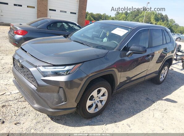2T3F1RFV4SC541034 2025 TOYOTA RAV4 Gray წინა მარცხენა ხედი სამი მეოთხედიდან