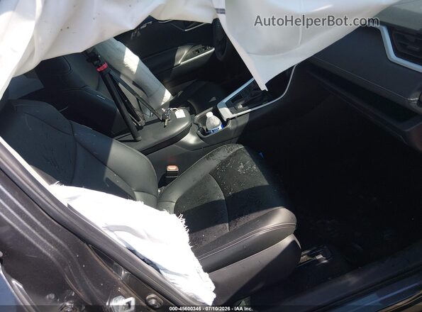2T3F1RFV4SC541034 2025 TOYOTA RAV4 Gray წინა სალონის ხედი