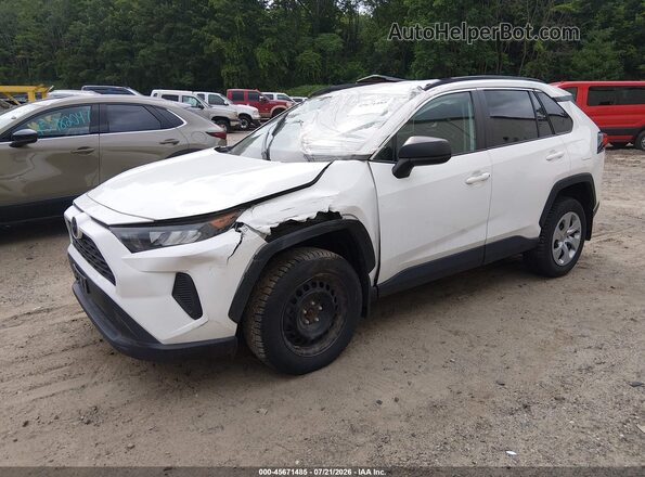 2T3F1RFV5LW084024 2020 TOYOTA RAV4 White Առջևի ձախ երեք քառորդ տեսարան