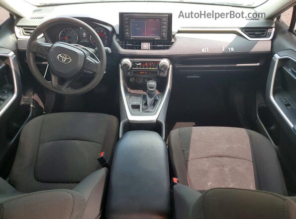 2T3F1RFV5NC280338 2022 TOYOTA RAV4 Белый Вид панели приборов