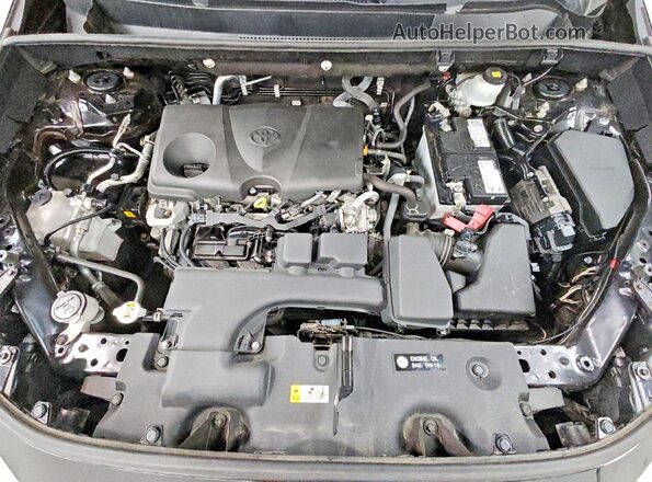 2T3F1RFV5PW333251 2023 TOYOTA RAV4 Black ძრავის განყოფილების ხედი