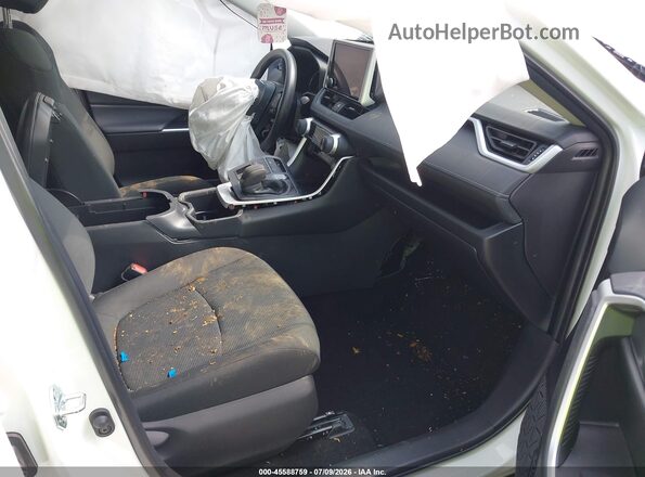 2T3F1RFV5SC560966 2025 TOYOTA RAV4 White Widok wnętrza z przodu