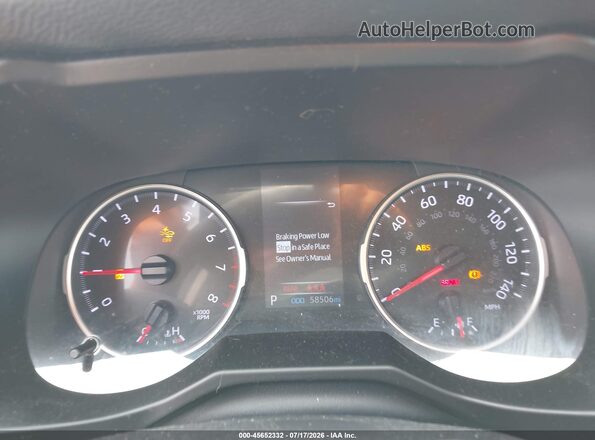 2T3F1RFV6KC001619 2019 TOYOTA RAV4 Gray Widok tylnych siedzeń