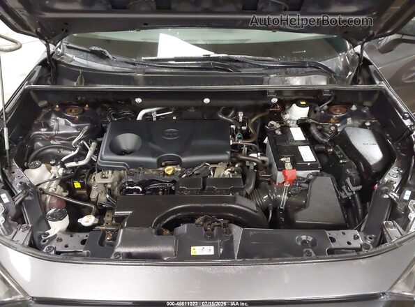 2T3F1RFV6KW051483 2019 TOYOTA RAV4 Серый Вид сзади