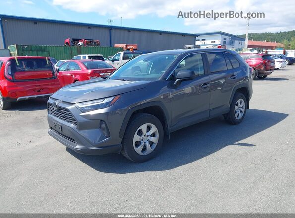 2T3F1RFV6PW346333 2023 TOYOTA RAV4 Gray წინა მარცხენა ხედი სამი მეოთხედიდან