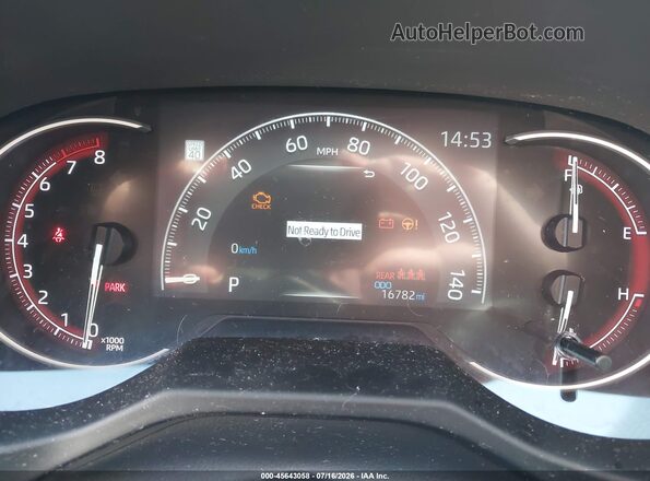 2T3F1RFV6PW346333 2023 TOYOTA RAV4 Gray უკანა სავარძლების ხედი
