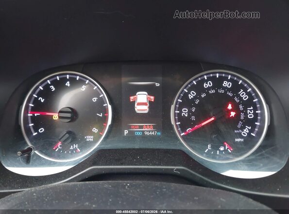 2T3F1RFV7KC059996 2019 TOYOTA RAV4 White Вид задніх сидінь