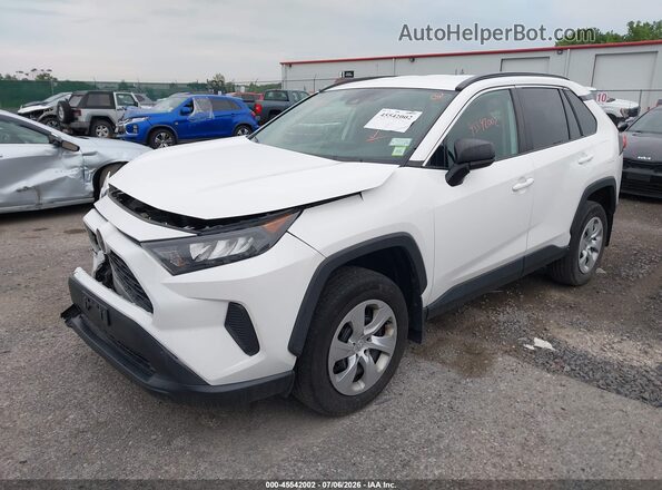 2T3F1RFV7KC059996 2019 TOYOTA RAV4 White Передня ліва чверть