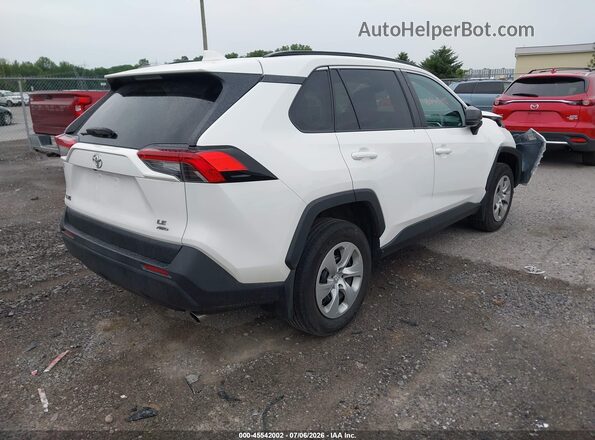 2T3F1RFV7KC059996 2019 TOYOTA RAV4 White Задня права чверть