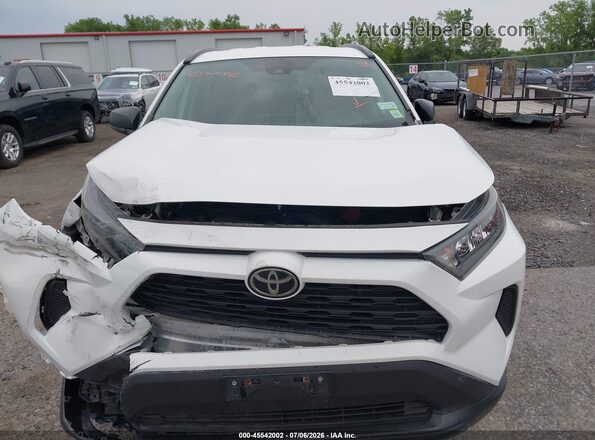 2T3F1RFV7KC059996 2019 TOYOTA RAV4 White Вид щитка приладів