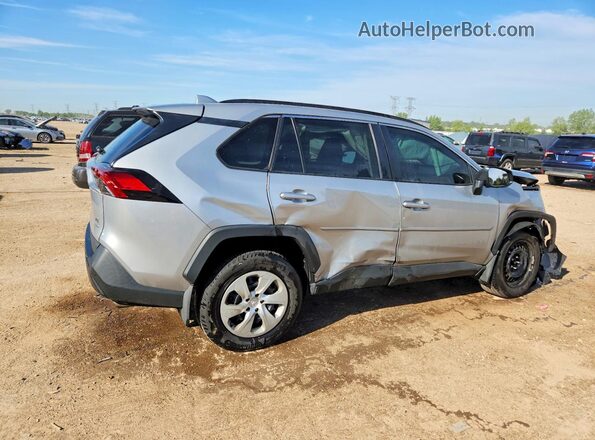 2T3F1RFV7KW060807 2019 TOYOTA RAV4 Silver Հետևի աջ