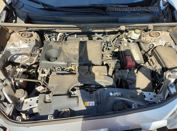 2T3F1RFV7LW127973 2020 TOYOTA RAV4 Silver Vista del compartimento del motor