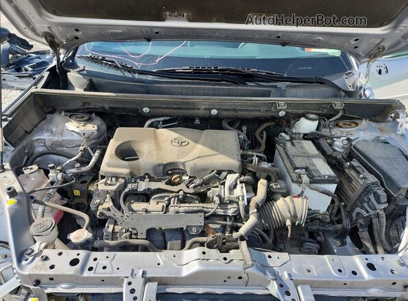 2T3F1RFV7MC232306 2021 TOYOTA RAV4 Серый Вид подкапотного пространства