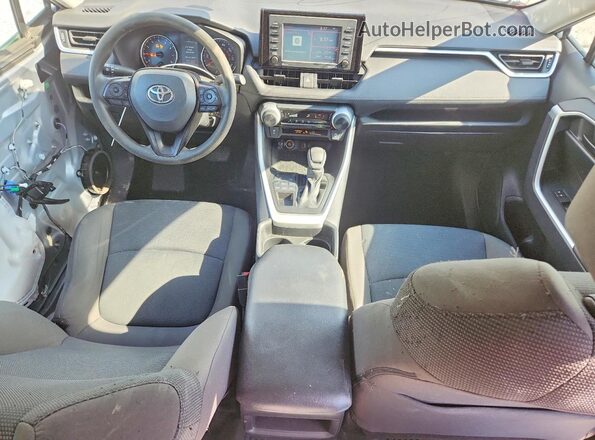 2T3F1RFV7MC232306 2021 TOYOTA RAV4 Серый Вид панели приборов