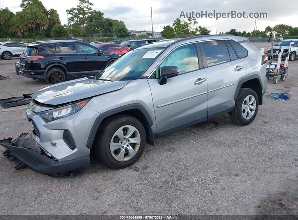 2T3F1RFV7MW226570 2021 TOYOTA RAV4 Silver Vista tres cuartos delantera izquierda