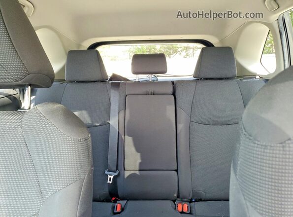2T3F1RFV8LC091664 2020 TOYOTA RAV4 Gray Widok tylnych siedzeń