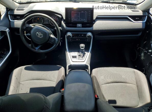 2T3F1RFV8LC091664 2020 TOYOTA RAV4 Gray Widok deski rozdzielczej