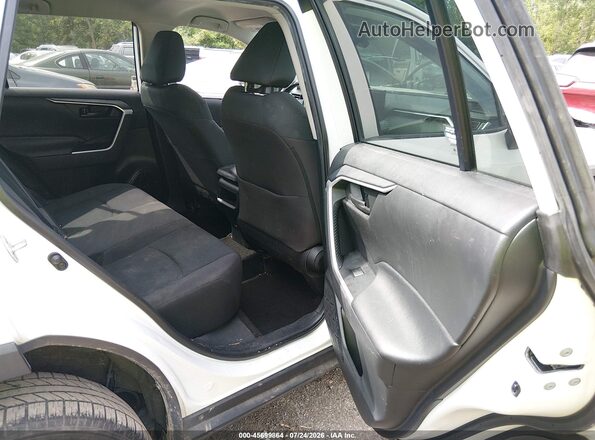 2T3F1RFV8MW186340 2021 TOYOTA RAV4 White Widok naklejki z numerem VIN