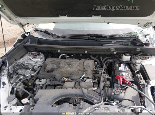 2T3F1RFV8MW186340 2021 TOYOTA RAV4 White Widok z tyłu