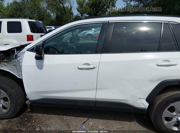 2T3F1RFV8MW186340 2021 TOYOTA RAV4 White Widok wnętrza 360 stopni