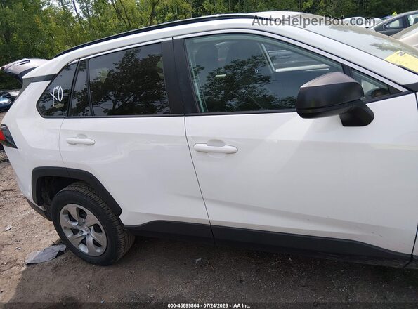 2T3F1RFV8MW186340 2021 TOYOTA RAV4 White Widok wnętrza z tyłu