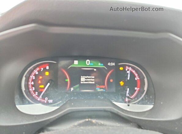2T3F1RFV8PW364462 2023 TOYOTA RAV4 Серебряный Вид щитка приборов