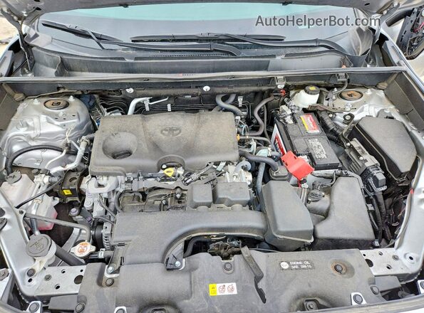 2T3F1RFV8PW364462 2023 TOYOTA RAV4 Серебряный Вид подкапотного пространства