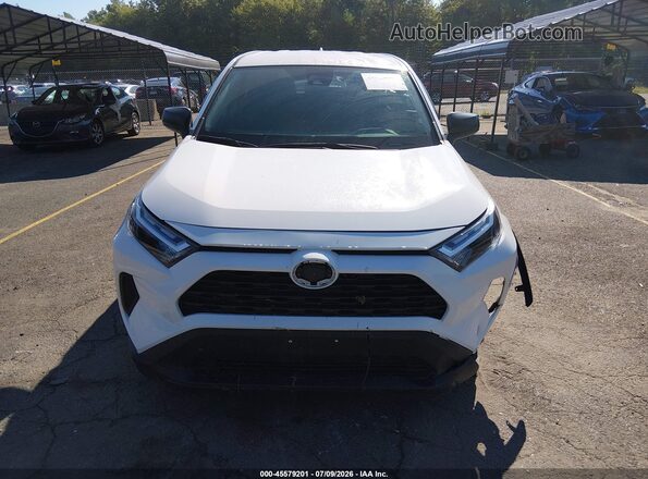 2T3F1RFV8RC458264 2024 TOYOTA RAV4 White ხელსაწყოთა პანელის ხედი