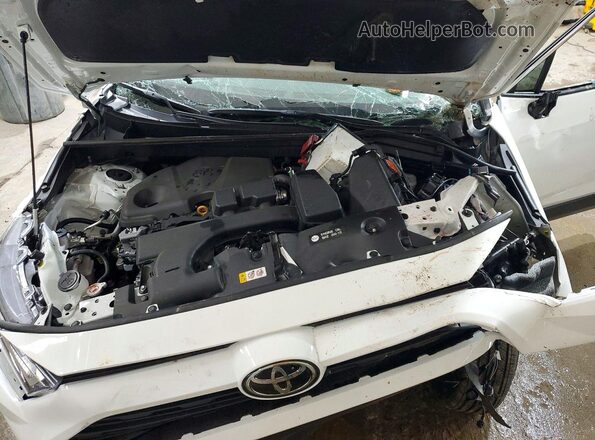 2T3F1RFV8SW623993 2025 TOYOTA RAV4 Белый Вид подкапотного пространства