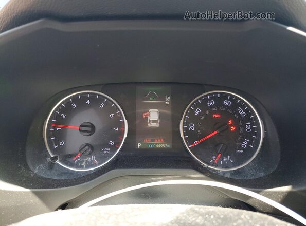 2T3F1RFV9KW021670 2019 TOYOTA RAV4 Black Вид щитка приладів