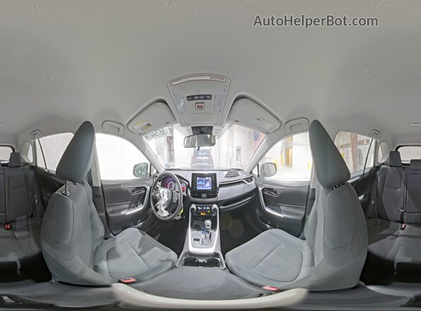 2T3F1RFV9LW098153 2020 TOYOTA RAV4 Black Vista interior de 360 grados