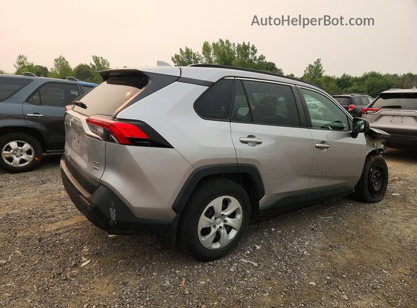 2T3F1RFV9MC210680 2021 TOYOTA RAV4 Серебряный Задняя правая четверть