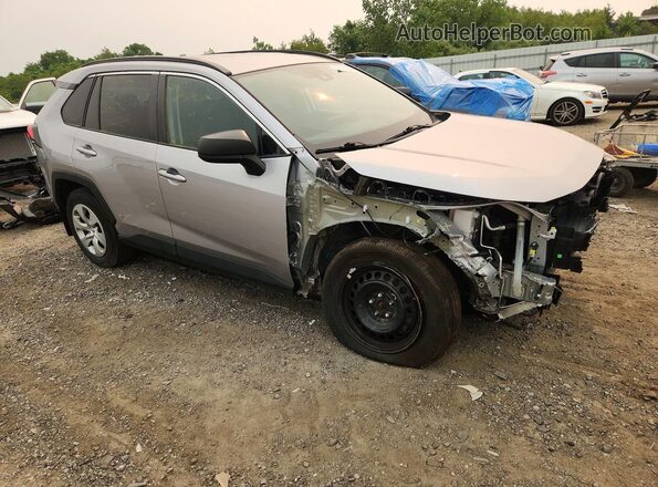 2T3F1RFV9MC210680 2021 TOYOTA RAV4 Серебряный Передняя правая четверть